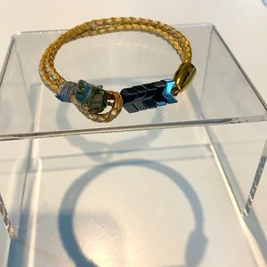 Gold Braided Bracelet